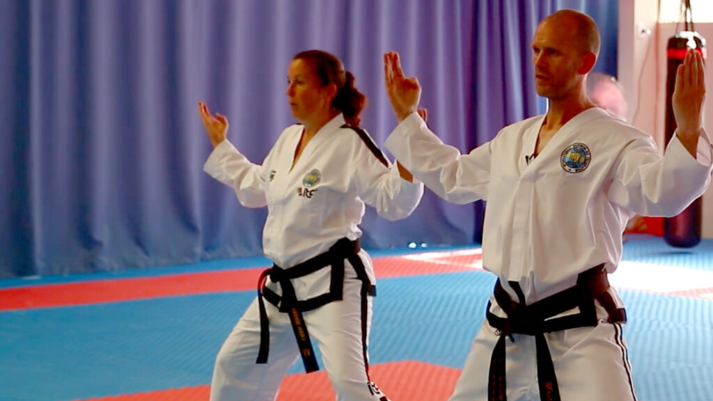 Yon-Gae Tul coaching lesson focusing on body positioning and transitions