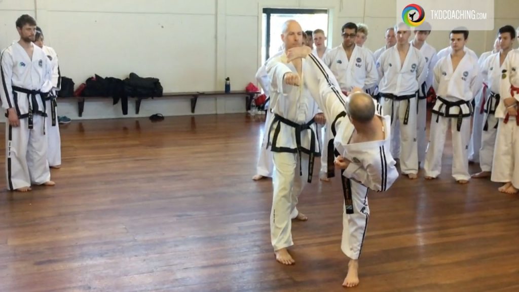 Instructors’ Update Course with Master Paul McPhail and Master Mark Hutton teaching ITF Taekwon-Do instructors