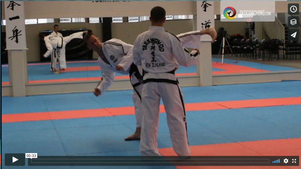 Ul-Ji Tul premium lesson focusing on direction control and foot positioning