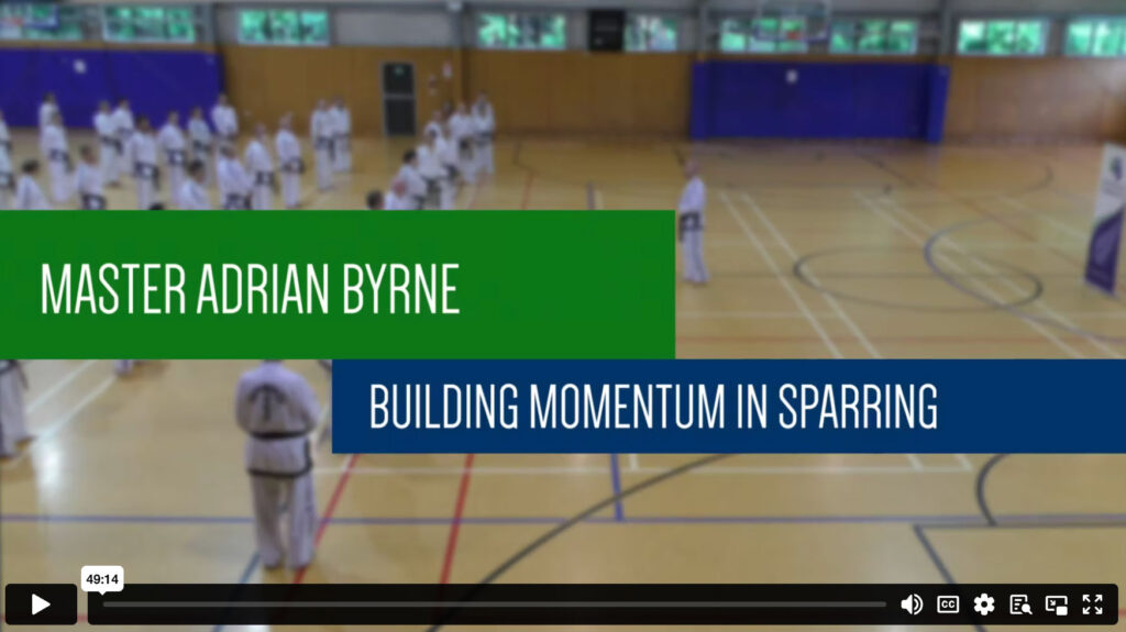 Building Momentum in Sparring with Master Adrian Byrne