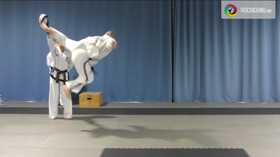 Mr Brendan Doogan in his "Teaching" series on Teaching Mid-Air Kick