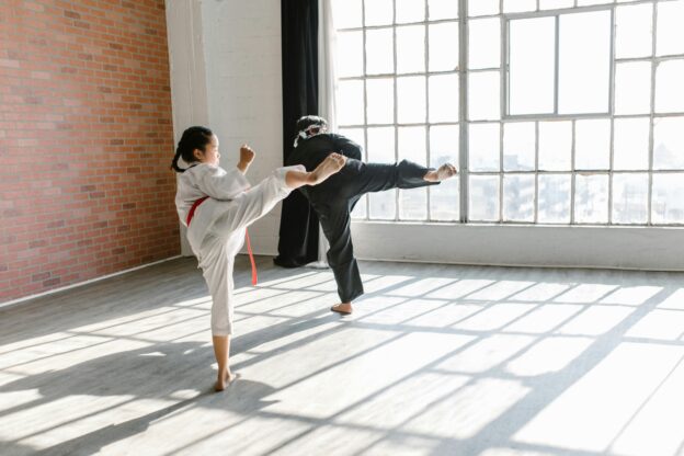Taekwondo Kicking