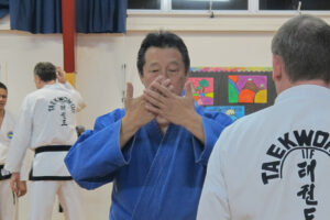 Grand Master Willie Lim giving a seminar in 2013