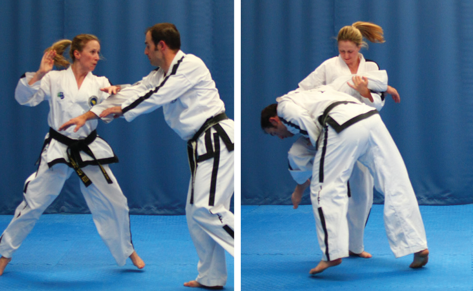 Practical Self-Defence movements from the ITFNZ Self-Defence handbook