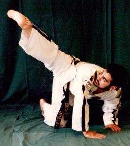 Ground Turning kick from ITF Taekwon-Do pattern Choong-Jang tul