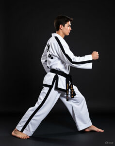 Vertical Punch from ITF Pattern So-San Tul