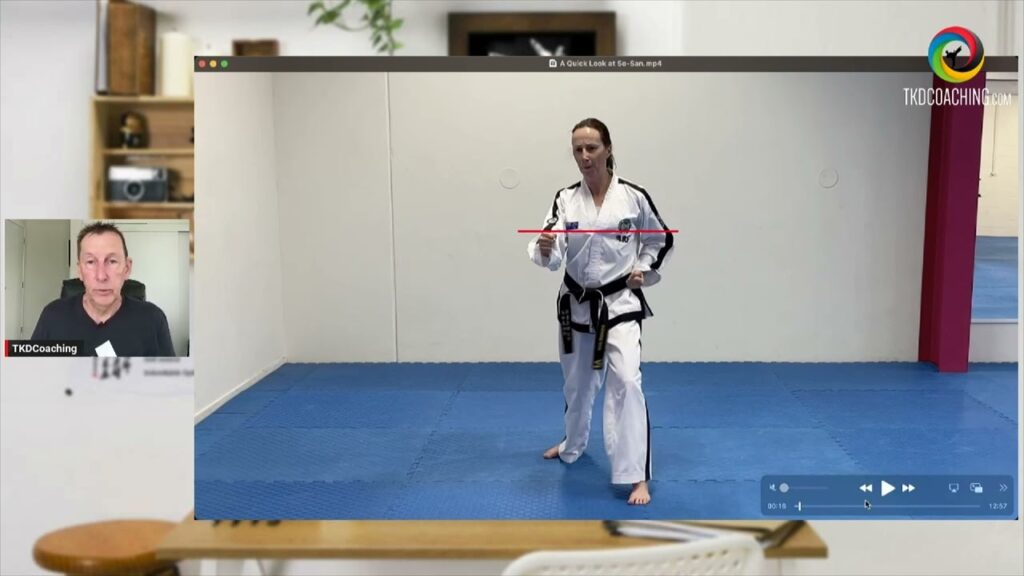 So-San Tul premium lesson with senior dan demonstration