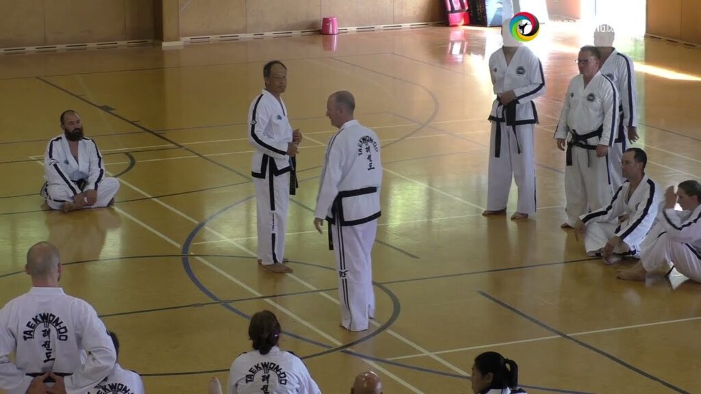 Step sparring in Taekwon-Do – 3, 2 and 1 step explained by Master James Rimmer