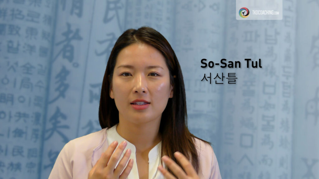 So-San pronunciation in ITF Taekwon-Do